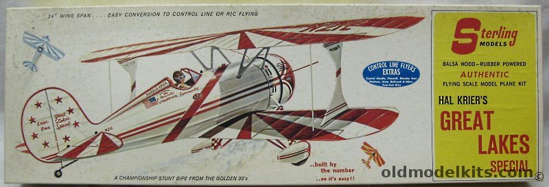 Sterling Hal Krier's Great Lakes Special - 24 inch Wingspan, A24 plastic model kit